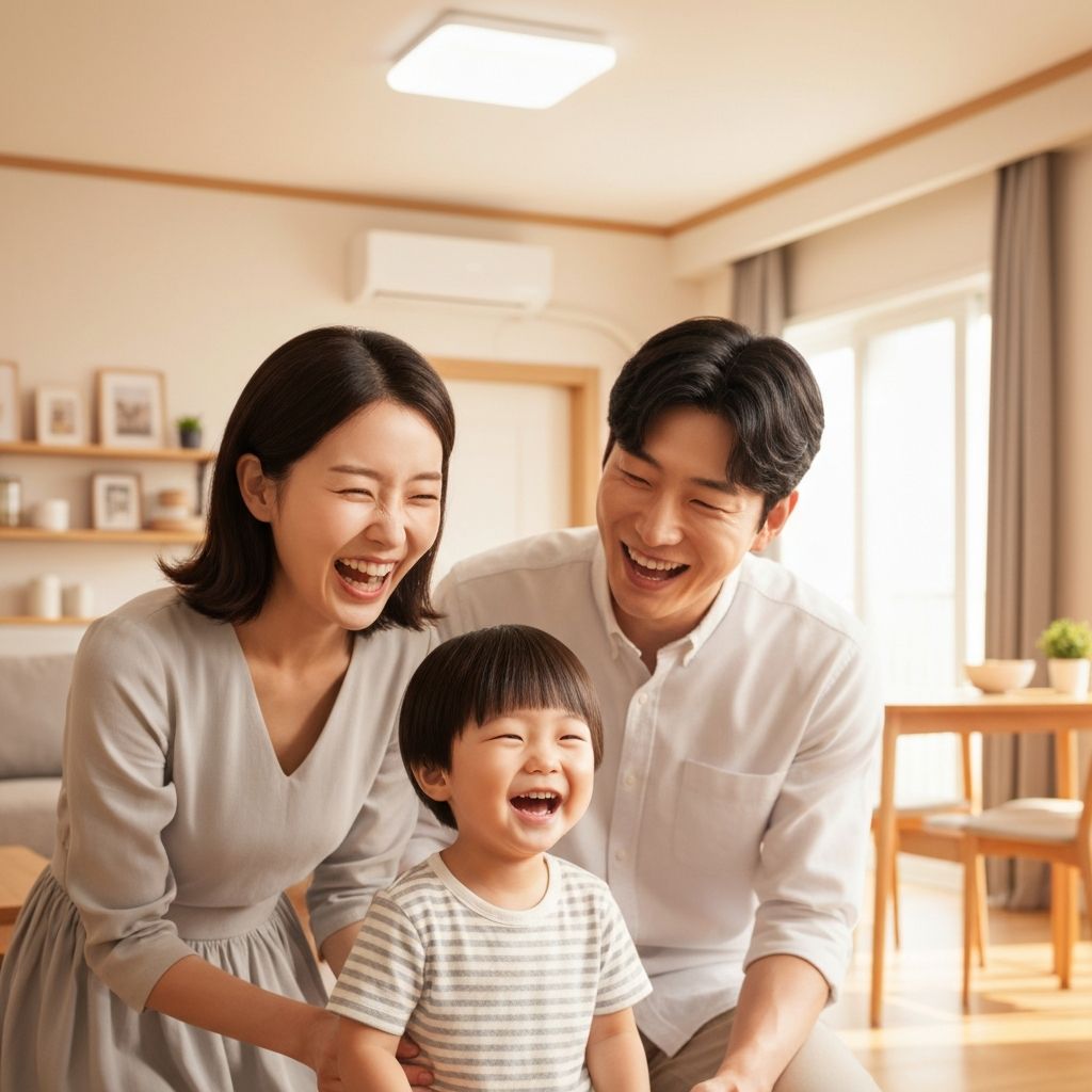 클린매니아 서비스에 만족한 고객 가족