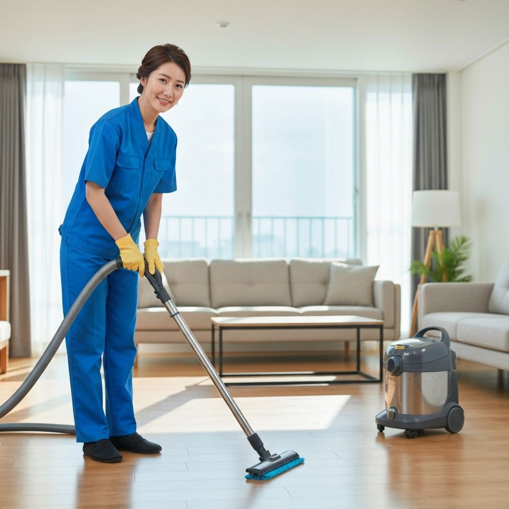 입주 청소 시공 전